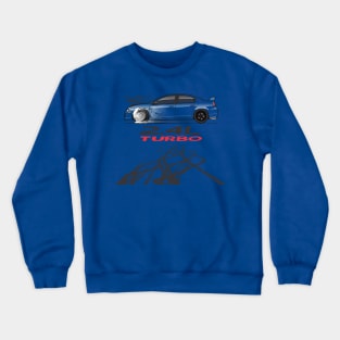 BurnOut Marks Multicolor Crewneck Sweatshirt